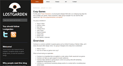 Desktop Screenshot of lostgarden.com