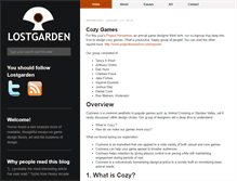 Tablet Screenshot of lostgarden.com